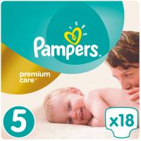 Подгузники Pampers Premium Care Junior Размер 5 (11-18 кг) 18 шт Фото