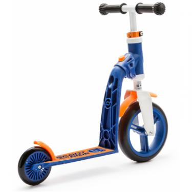 Самокат Scoot&Ride Highwaybaby сине-оранжевый Фото 2