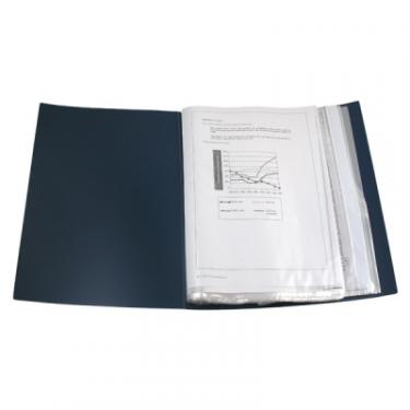 Папка с файлами Axent 100 sheet protectors, black Фото 1