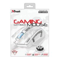 Мышка Trust_акс GXT 155W Gaming Mouse - white camouflage Фото 3