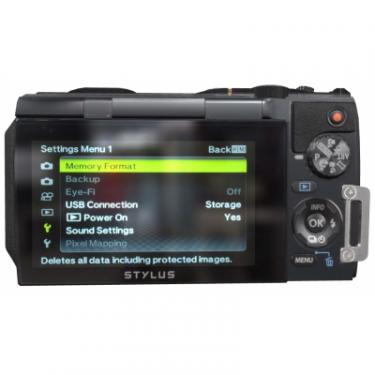 Цифровой фотоаппарат Olympus Tough TG-870 Black (Waterproof - 15m; Wi-Fi; GPS) Фото 2