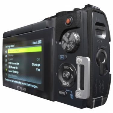Цифровой фотоаппарат Olympus Tough TG-870 Black (Waterproof - 15m; Wi-Fi; GPS) Фото 8