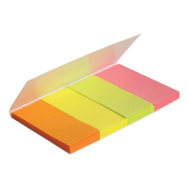 Стикер-закладка Axent Paper bookmark 4х20х50mm, 160шт, rectangles, neon Фото