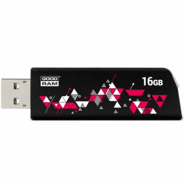 USB флеш накопитель Goodram 16GB UCL3 Cl!ck Black USB 3.0 Фото 1