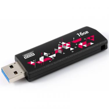 USB флеш накопитель Goodram 16GB UCL3 Cl!ck Black USB 3.0 Фото 2