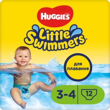 Подгузники Huggies Little Swimmer 3-4 (7-15 кг) 12 шт Фото