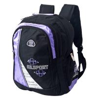 Рюкзак туристический Enrico Benetti черно-серо-фиолетовый Фото