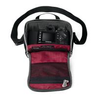 Фото-сумка Crumpler Base Layer Camera Cube M black / rust red Фото 2