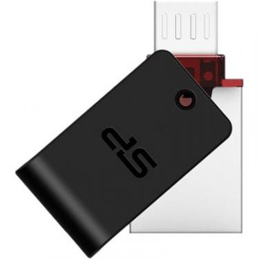 USB флеш накопитель Silicon Power 64GB Mobile X31 USB 3.0 OTG Фото 3