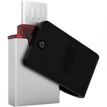 USB флеш накопитель Silicon Power 64GB Mobile X31 USB 3.0 OTG Фото 4