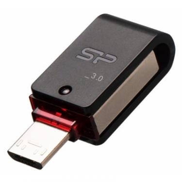 USB флеш накопитель Silicon Power 64GB Mobile X31 USB 3.0 OTG Фото 6