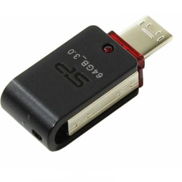 USB флеш накопитель Silicon Power 64GB Mobile X31 USB 3.0 OTG Фото 7