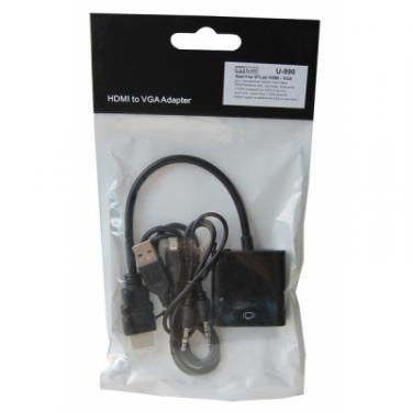 Переходник ST-Lab HDMI male to VGA F (с кабелями аудио и питания от Фото 8
