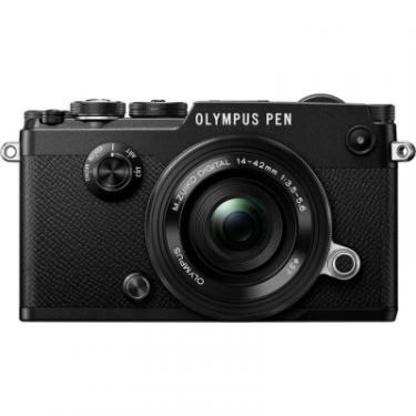 Цифровой фотоаппарат Olympus PEN-F Pancake Zoom 14-42 Kit black/black Фото