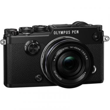 Цифровой фотоаппарат Olympus PEN-F Pancake Zoom 14-42 Kit black/black Фото 1