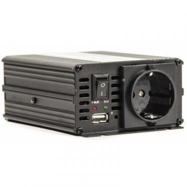 Автомобильный инвертор PowerPlant 24V/220V 300W, USB 5V 1A, HYM300-242 Фото 3