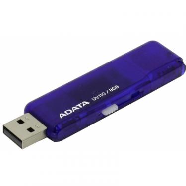 USB флеш накопитель ADATA 8GB DashDrive UV110 Blue USB 2.0 Фото 2