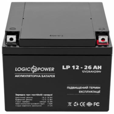 Батарея к ИБП LogicPower LPM 12В 26Ач Фото 2