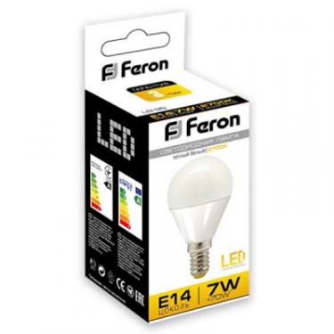 Лампочка Feron LED E14 7W 16 pcs LB-95 P45 2700K Фото 1