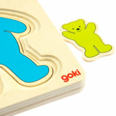 Развивающая игрушка Goki Разноцветные мишки Фото 3