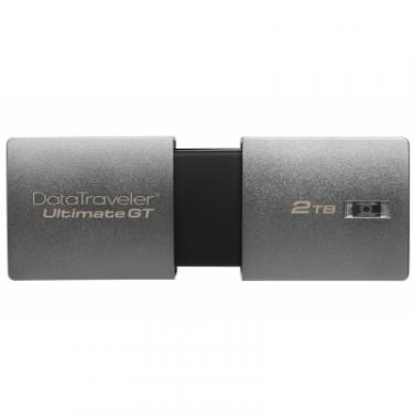 USB флеш накопитель Kingston 2TB DataTraveler Ultimate GT Metal Silver USB 3.1 Фото