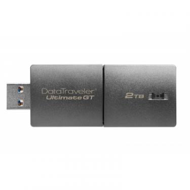 USB флеш накопитель Kingston 2TB DataTraveler Ultimate GT Metal Silver USB 3.1 Фото 2