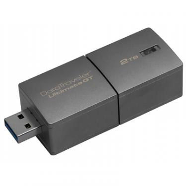 USB флеш накопитель Kingston 2TB DataTraveler Ultimate GT Metal Silver USB 3.1 Фото 5