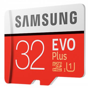 Карта памяти Samsung 32GB microSD class 10 UHS-I Evo Plus Фото 3