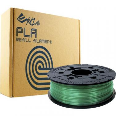 Пластик для 3D-принтера XYZprinting PLA 1.75мм/0.6кг Filament, Clear Green Фото 1