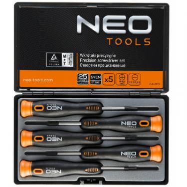Отвертка Neo Tools прецизійна, набір 5 шт, CrMo Фото