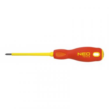 Отвертка Neo Tools хрестова PH2 x 100 мм, (1000 В) CrMo Фото