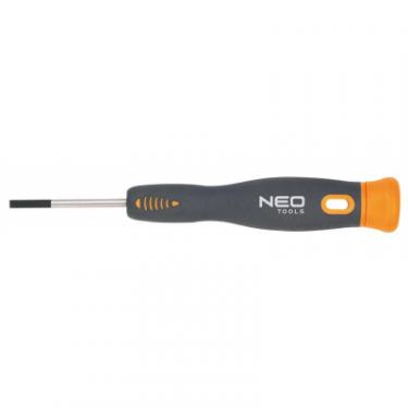 Отвертка Neo Tools шліцева прецизійна 3.0 х 40 мм, CrMo Фото