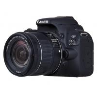 Цифровой фотоаппарат Canon EOS 200D 18-55 DC III Black Kit Фото 1
