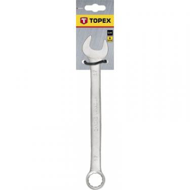 Ключ Topex комбинированный, 19 х 230 мм Фото 1