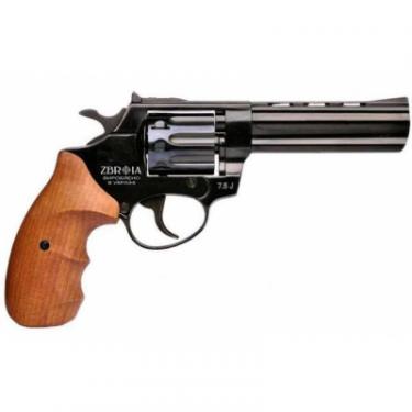 Револьвер под патрон Флобера ZBROIA Profi-4,5' 4 мм черный/бук Фото 1