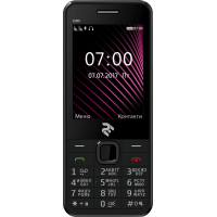Мобильный телефон 2E E280 Dual Sim Black Фото