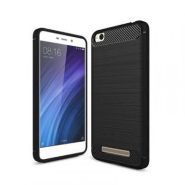 Чехол для мобильного телефона Laudtec для Xiaomi Redmi 4A Carbon Fiber (Black) Фото