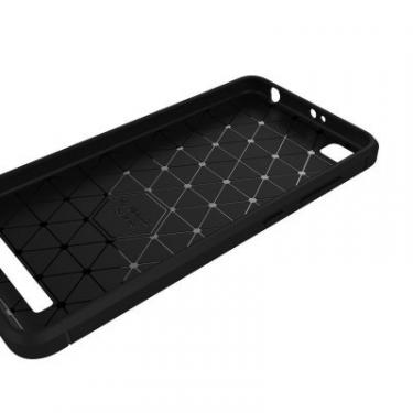 Чехол для мобильного телефона Laudtec для Xiaomi Redmi 4A Carbon Fiber (Black) Фото 1