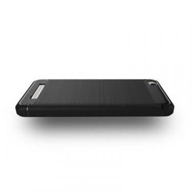 Чехол для мобильного телефона Laudtec для Xiaomi Redmi 4A Carbon Fiber (Black) Фото 3