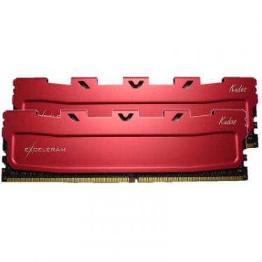 Модуль памяти для компьютера eXceleram DDR4 16GB (2x8GB) 2800 MHz Red Kudos Фото 1