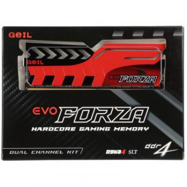 Модуль памяти для компьютера Geil DDR4 32GB (2x16GB) 3000 MHz EVO FORZA RED Фото 2