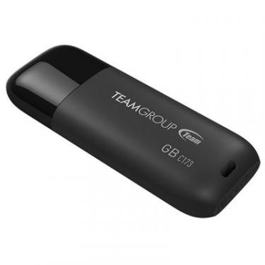 USB флеш накопитель Team 16GB C173 Pearl Black USB 2.0 Фото 2
