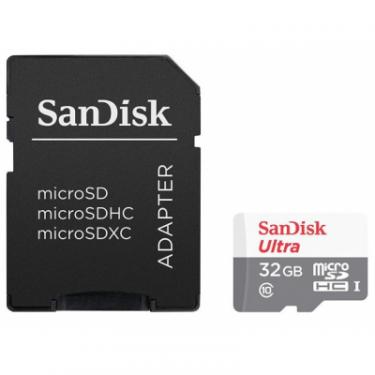 Карта памяти SanDisk 32GB Miсro-SDHC Class 10 UHS-I Ultra Фото
