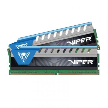 Модуль памяти для компьютера Patriot DDR4 8GB (2x4GB) 2666 MHz Viper Elite Blue Фото 1