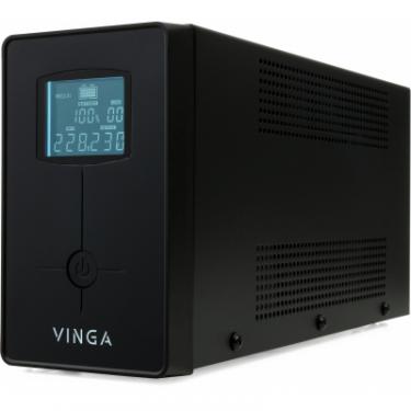 Источник бесперебойного питания Vinga LCD 600VA metal case with USB Фото