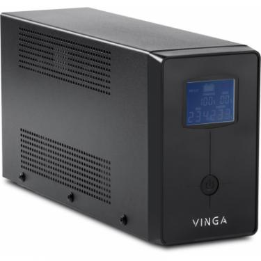 Источник бесперебойного питания Vinga LCD 600VA metal case with USB Фото 3