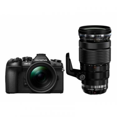 Цифровой фотоаппарат Olympus E-M1 mark II Double Zoom PRO 12-40+40-150Kit B/B/B Фото
