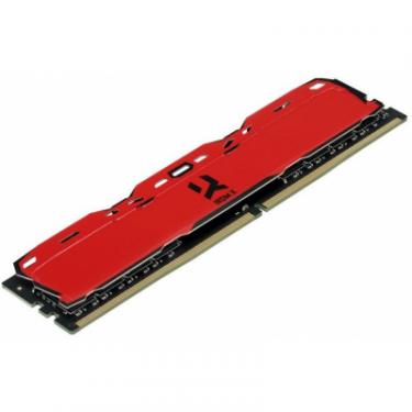 Модуль памяти для компьютера Goodram DDR4 8GB 3000 MHz IRDM Red Фото 1