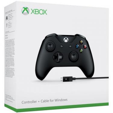 Геймпад Microsoft Xbox One Controller + USB Cable for Windows Фото 4