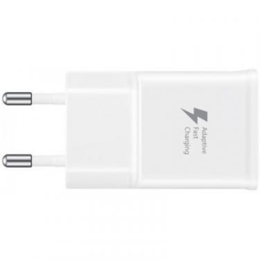 Зарядное устройство Samsung 2A + Type-C Cable (Fast Charging) White Фото 2